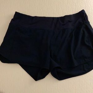 Lululemon Navy 4in shorts